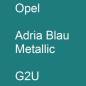 Preview: Opel, Adria Blau Metallic, G2U.